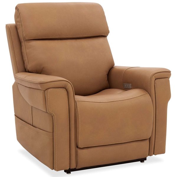 Silla club giratoria piel Potter, caramelo cuero viejo / cocodrilo caramelo