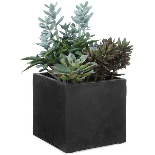 Mesa consola Jasmine, blanco piedra lunar