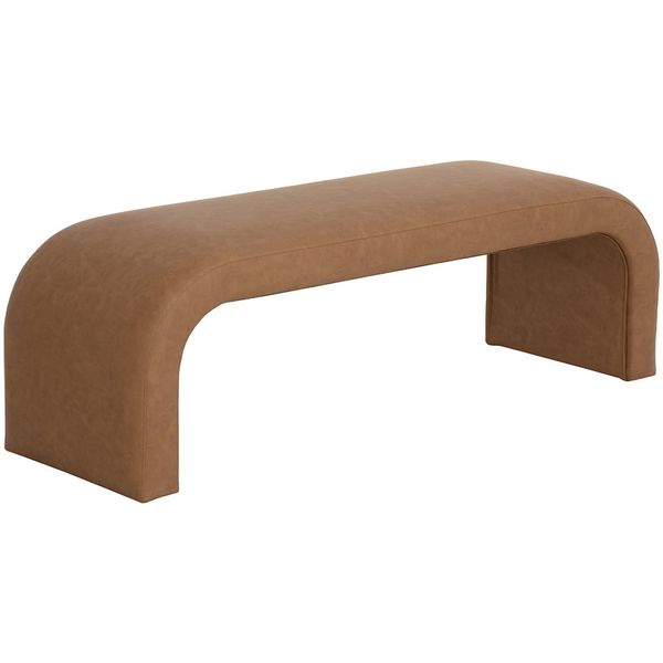 Sillon doble el¨¦ctrico reclinable total piel Montel, cobalto cosmos