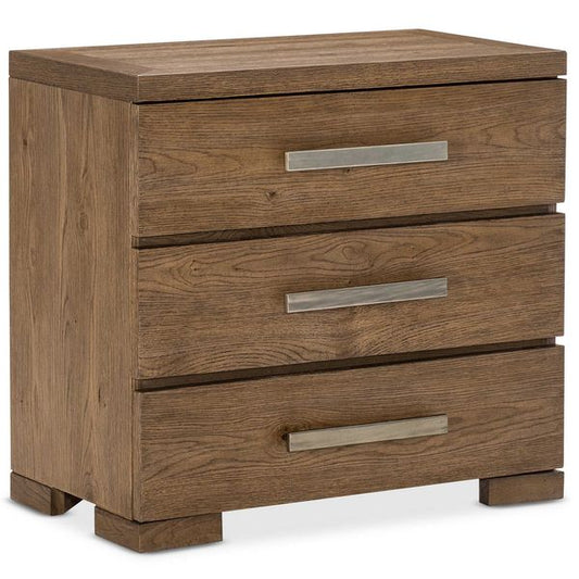 Taburete decorativo rayado Masha, rayas caqui